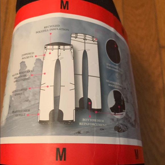 NWT Roxy Black Snow Pants (medium) - Picture 7 of 8